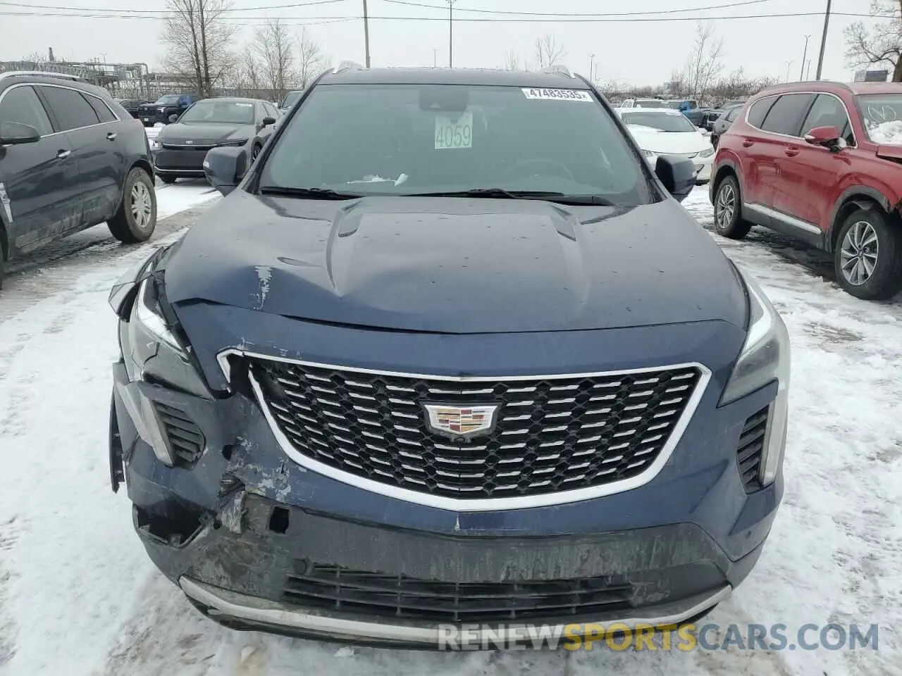 5 Photograph of a damaged car 1GYFZDR45NF153100 CADILLAC XT4 2022