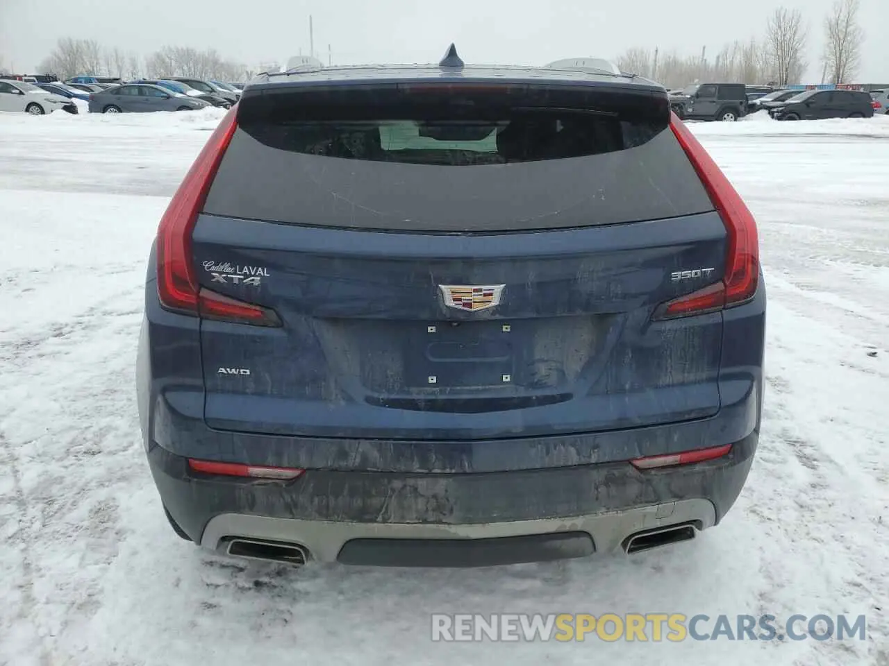 6 Photograph of a damaged car 1GYFZDR45NF153100 CADILLAC XT4 2022