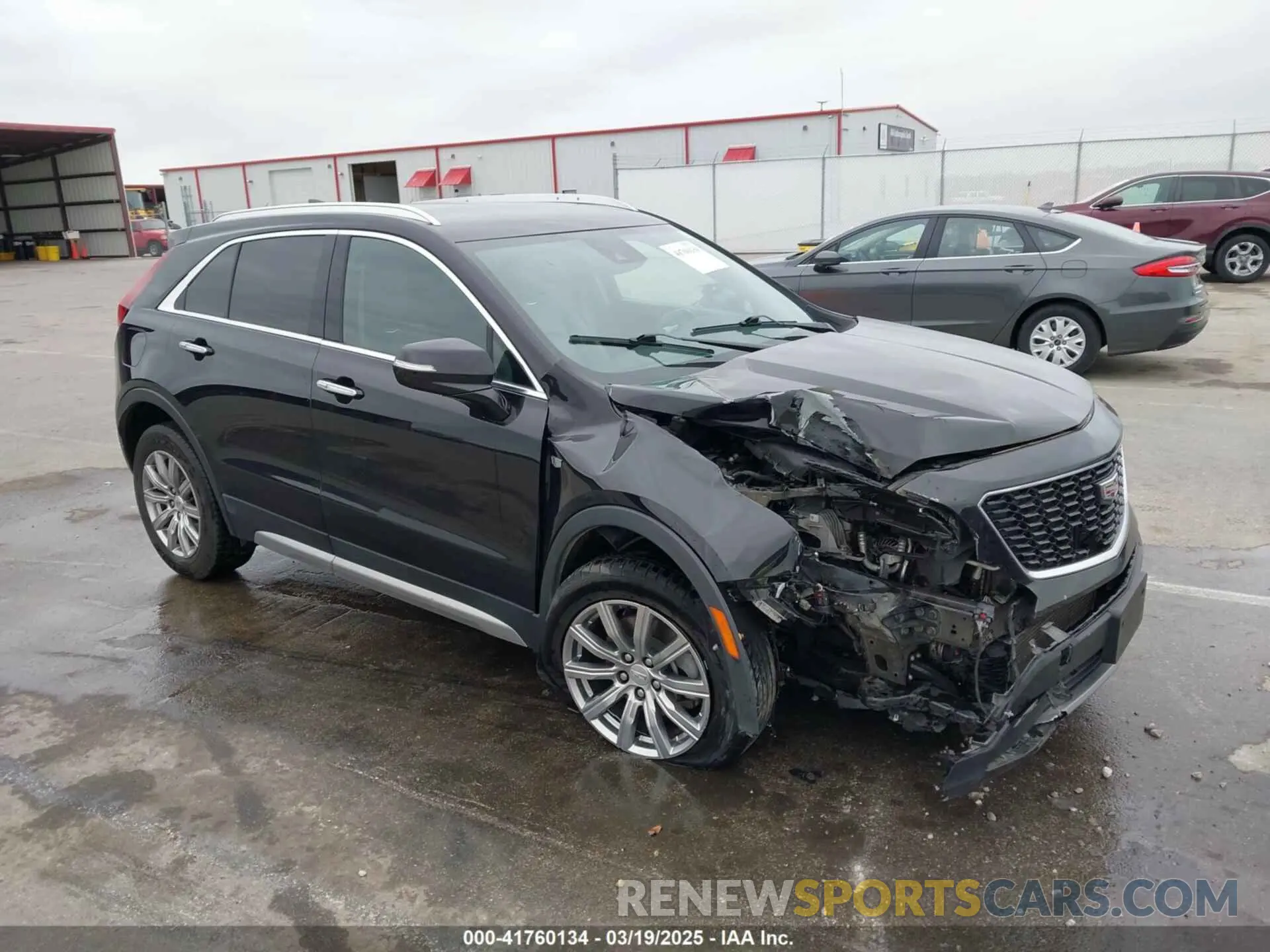1 Photograph of a damaged car 1GYFZDR46NF100082 CADILLAC XT4 2022