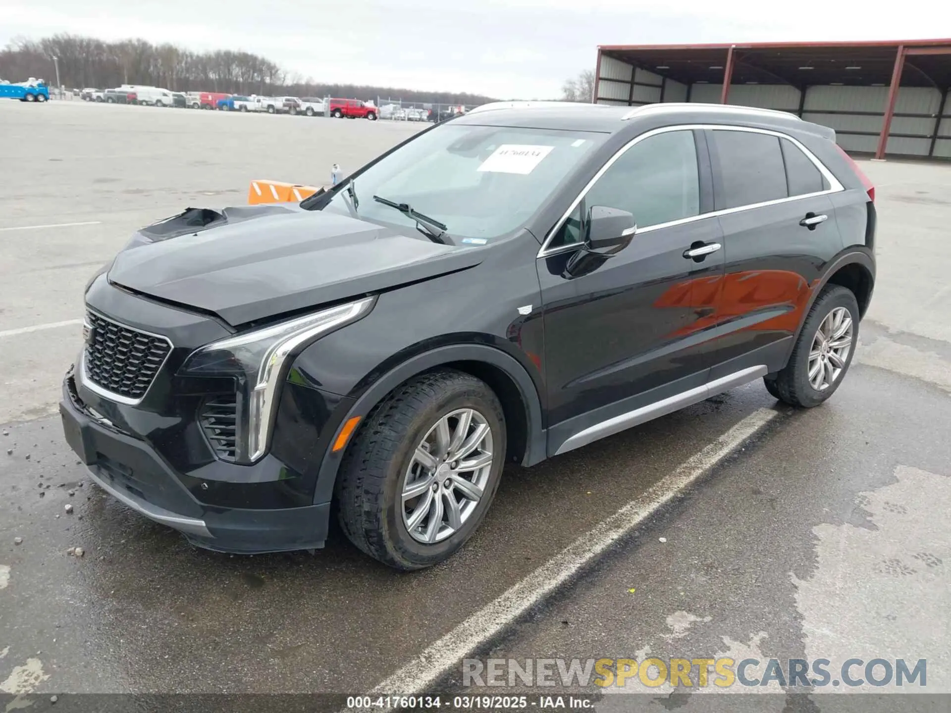 2 Photograph of a damaged car 1GYFZDR46NF100082 CADILLAC XT4 2022