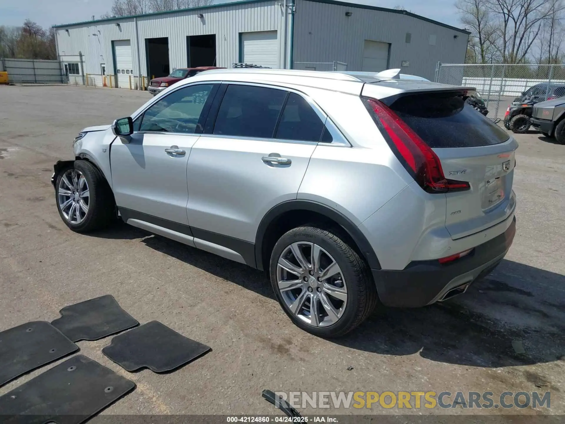 3 Photograph of a damaged car 1GYFZDR47NF157553 CADILLAC XT4 2022