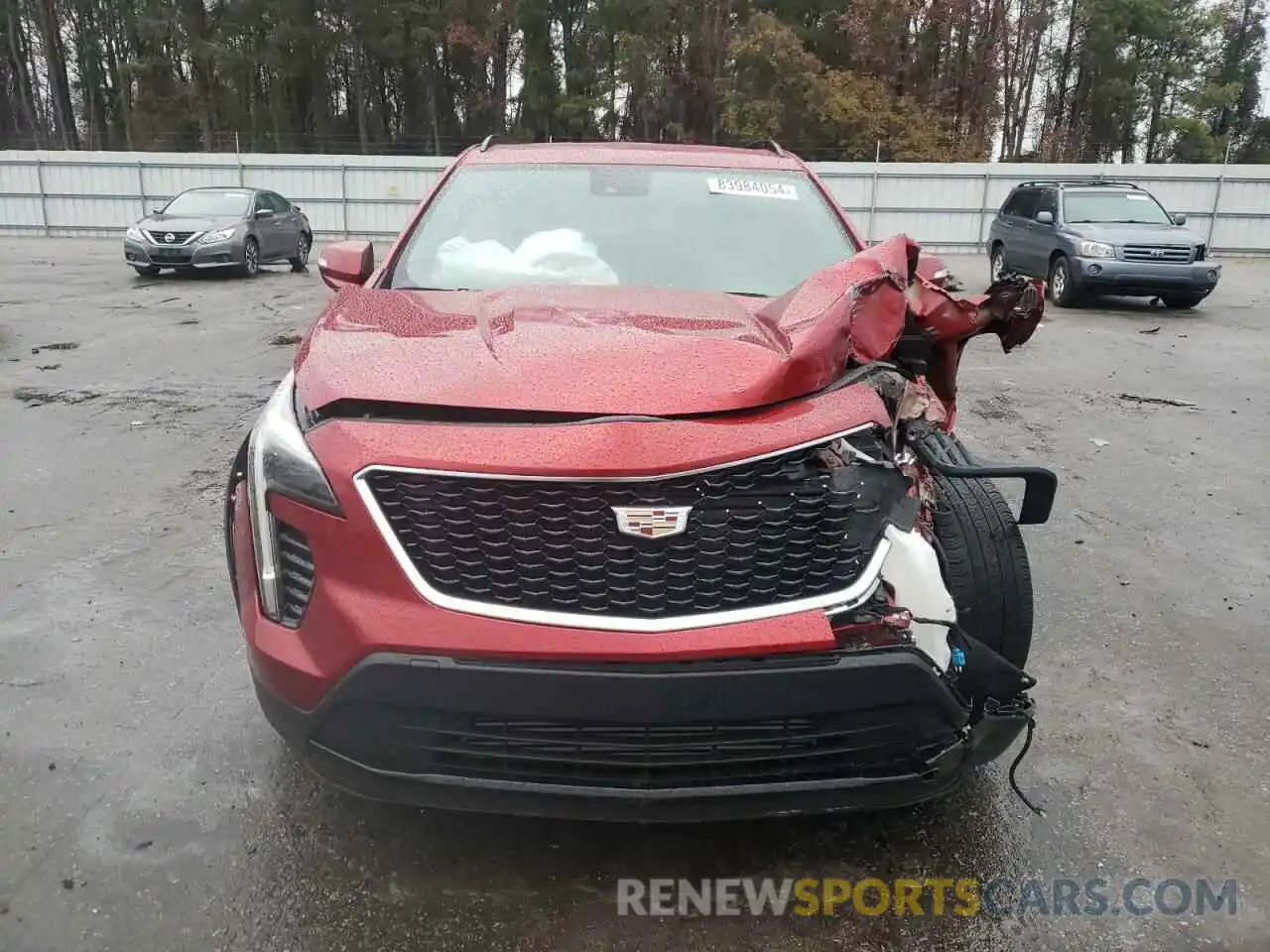 5 Photograph of a damaged car 1GYFZER43NF108145 CADILLAC XT4 2022