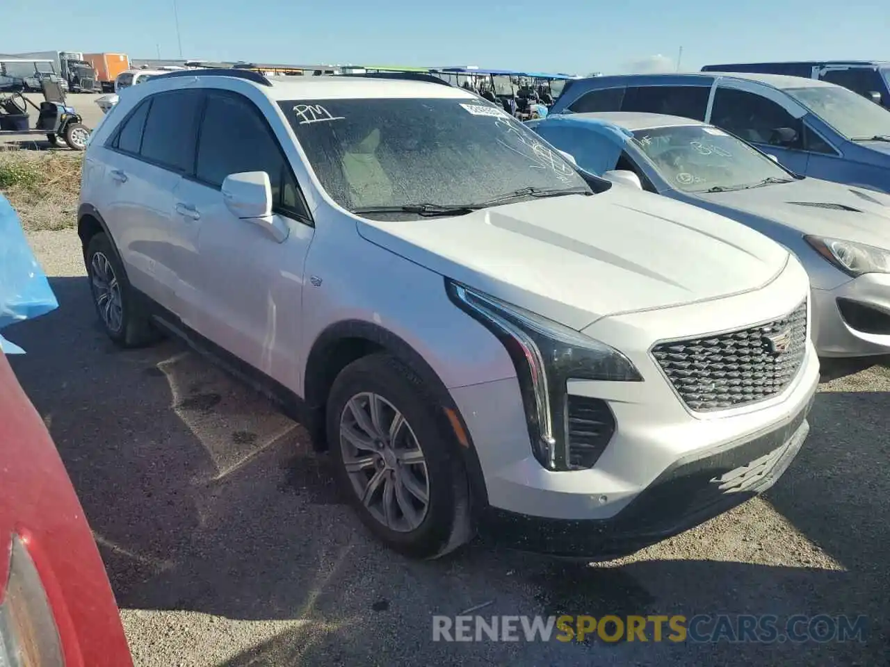 4 Photograph of a damaged car 1GYFZER44NF118862 CADILLAC XT4 2022