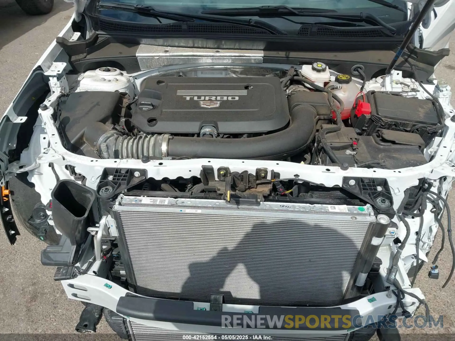 10 Photograph of a damaged car 1GYFZER44NF164899 CADILLAC XT4 2022