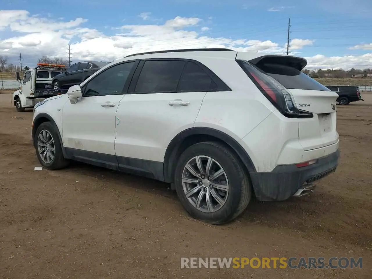 2 Photograph of a damaged car 1GYFZER47NF165920 CADILLAC XT4 2022