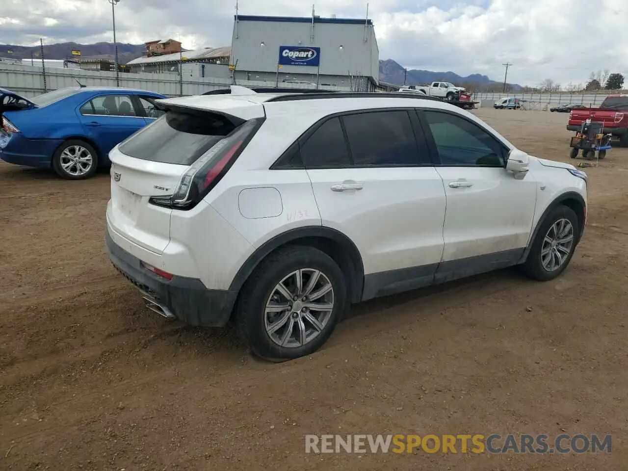 3 Photograph of a damaged car 1GYFZER47NF165920 CADILLAC XT4 2022