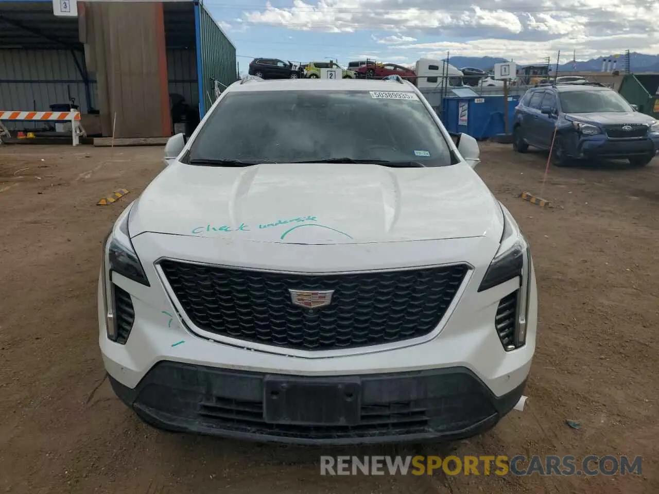 5 Photograph of a damaged car 1GYFZER47NF165920 CADILLAC XT4 2022