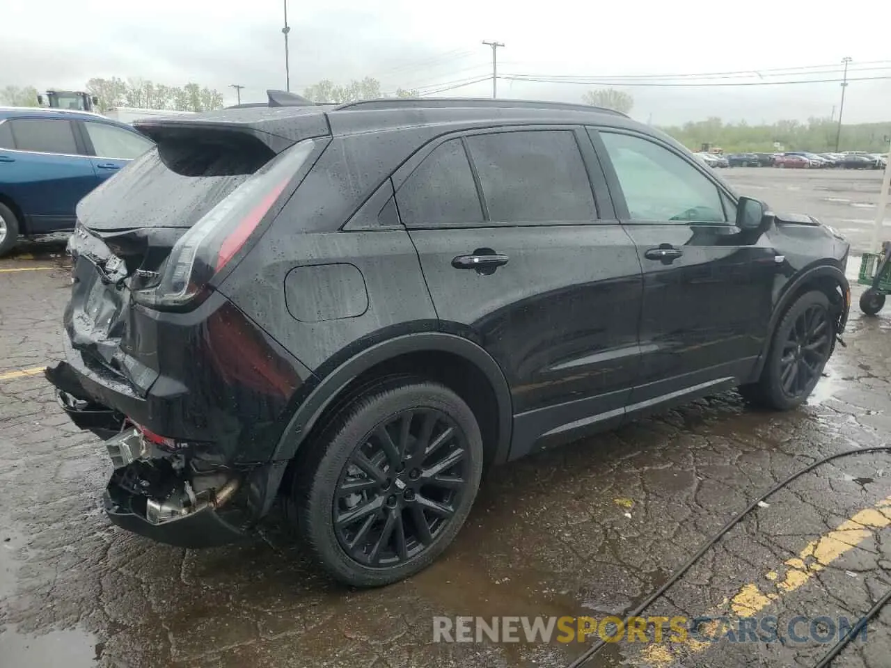 3 Photograph of a damaged car 1GYFZFR46NF170841 CADILLAC XT4 2022