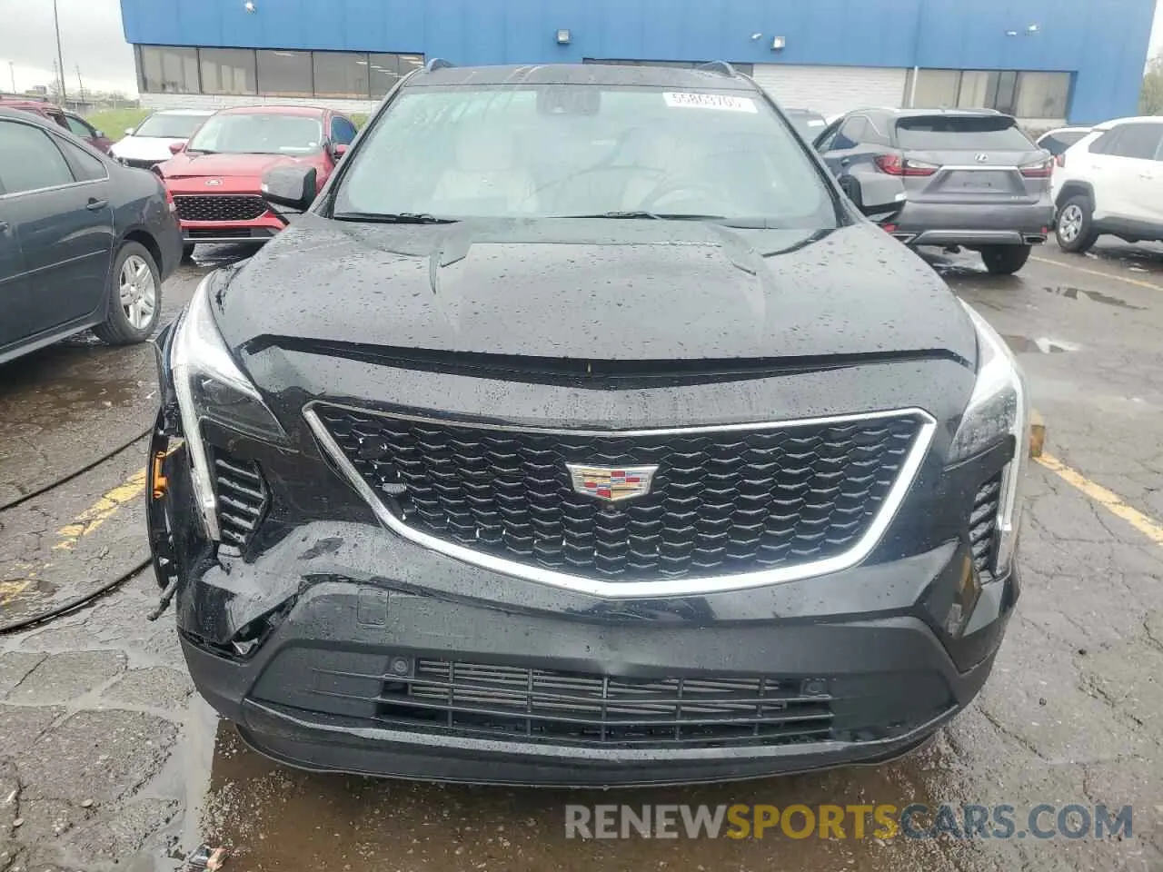 5 Photograph of a damaged car 1GYFZFR46NF170841 CADILLAC XT4 2022