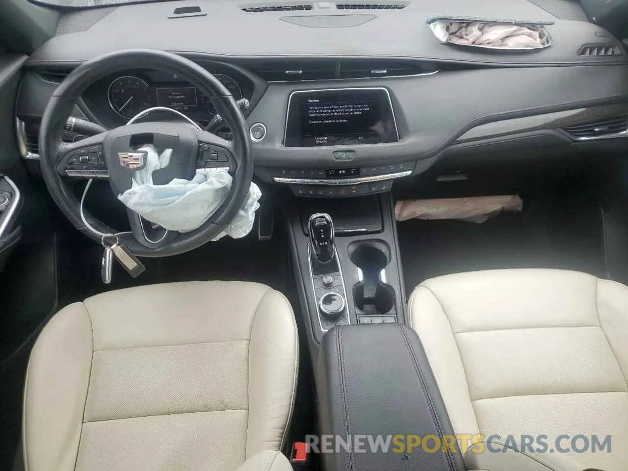 8 Photograph of a damaged car 1GYFZFR46NF170841 CADILLAC XT4 2022