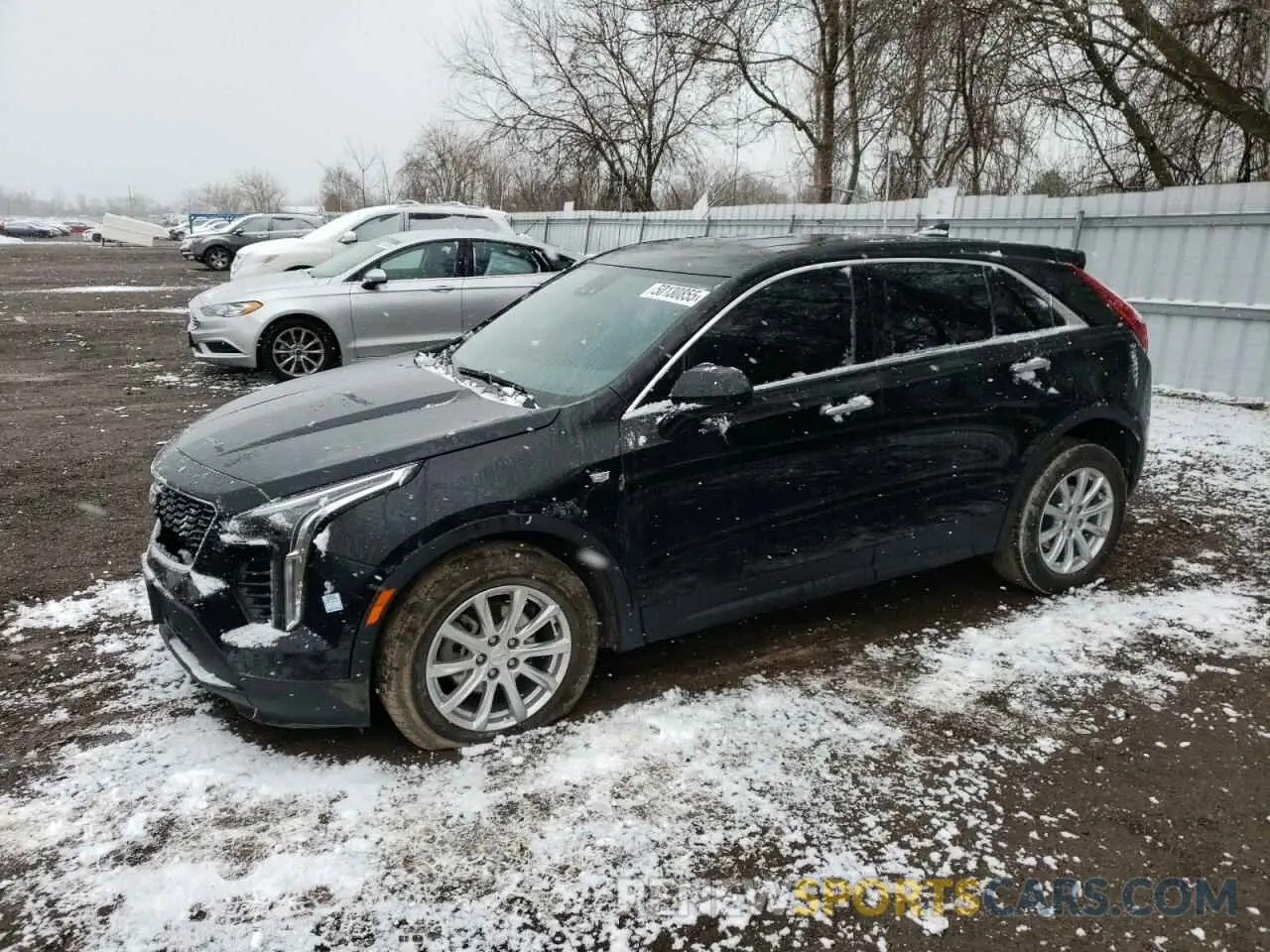 1 Photograph of a damaged car 1GYAZAR40PF168776 CADILLAC XT4 2023