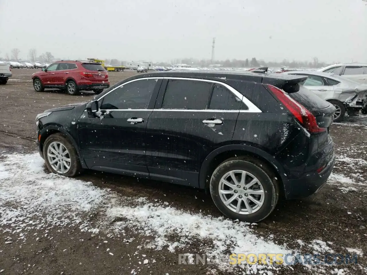 2 Photograph of a damaged car 1GYAZAR40PF168776 CADILLAC XT4 2023