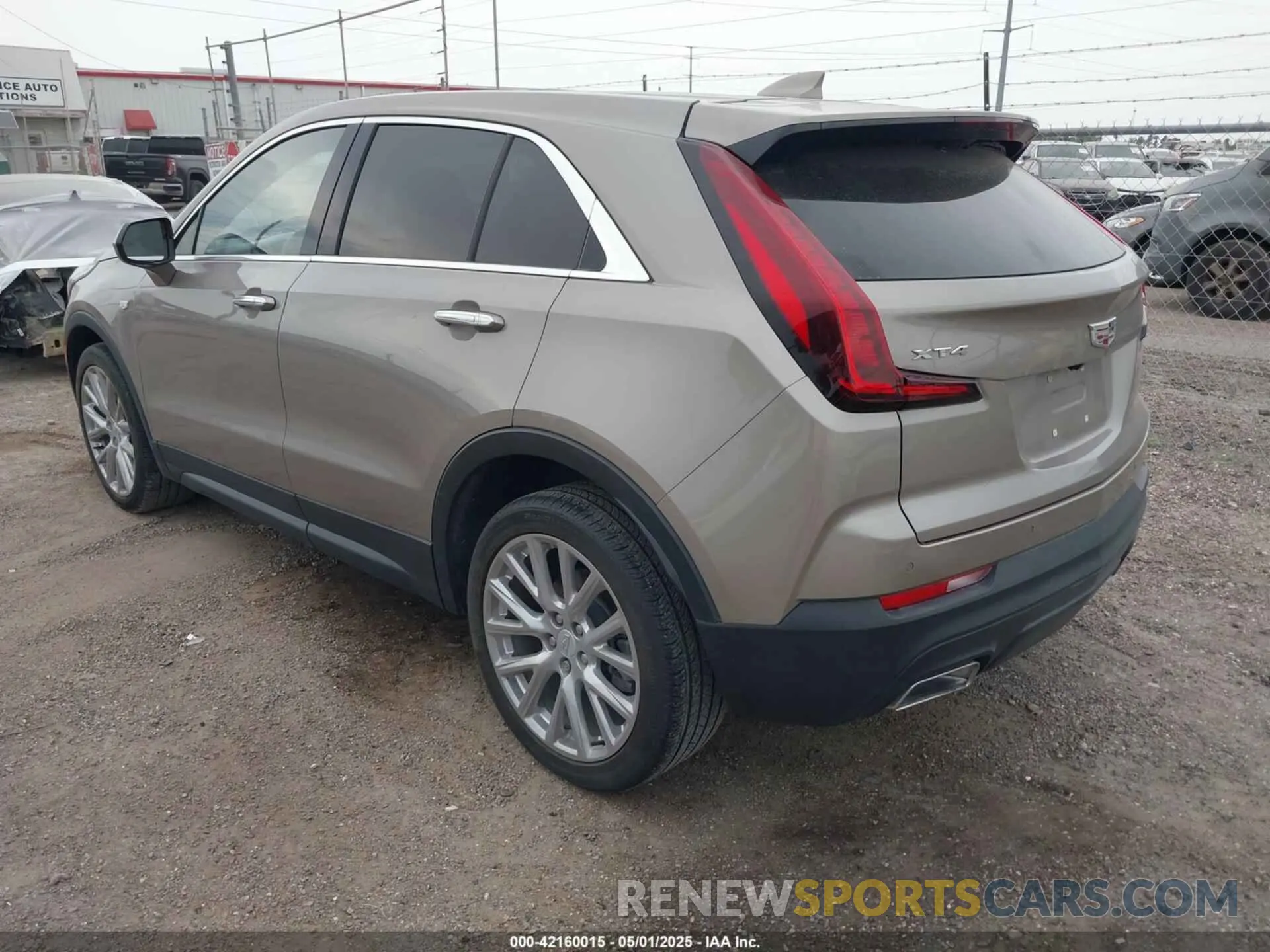 3 Photograph of a damaged car 1GYAZAR43PF152992 CADILLAC XT4 2023