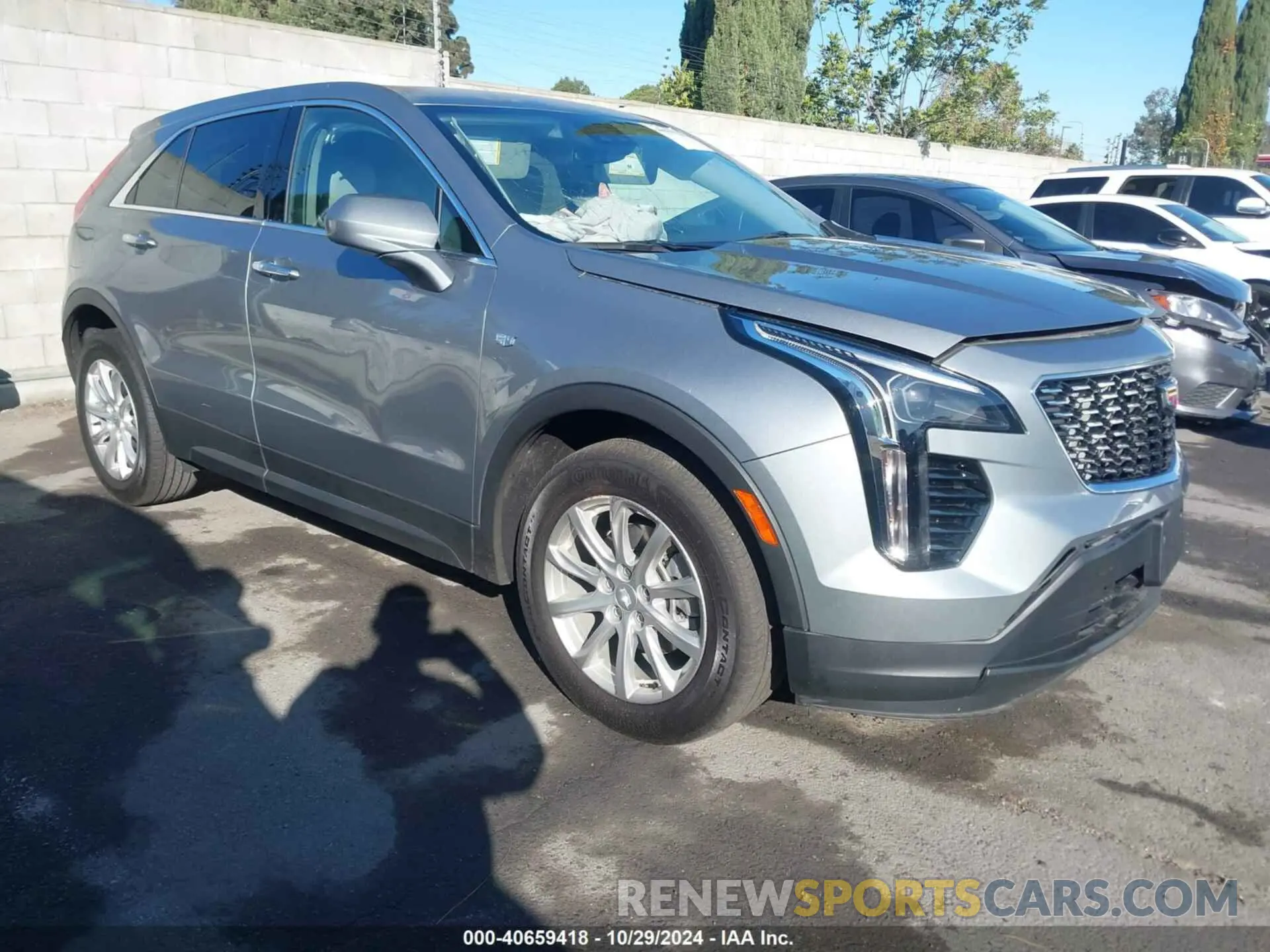 1 Photograph of a damaged car 1GYAZAR43PF185264 CADILLAC XT4 2023