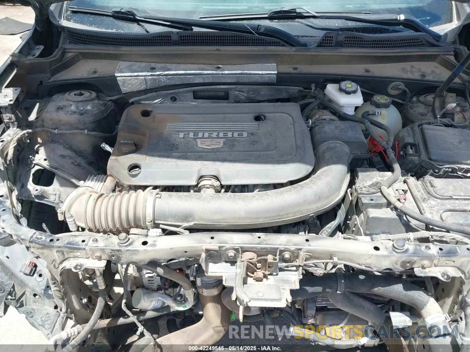 10 Photograph of a damaged car 1GYAZAR45PF110520 CADILLAC XT4 2023