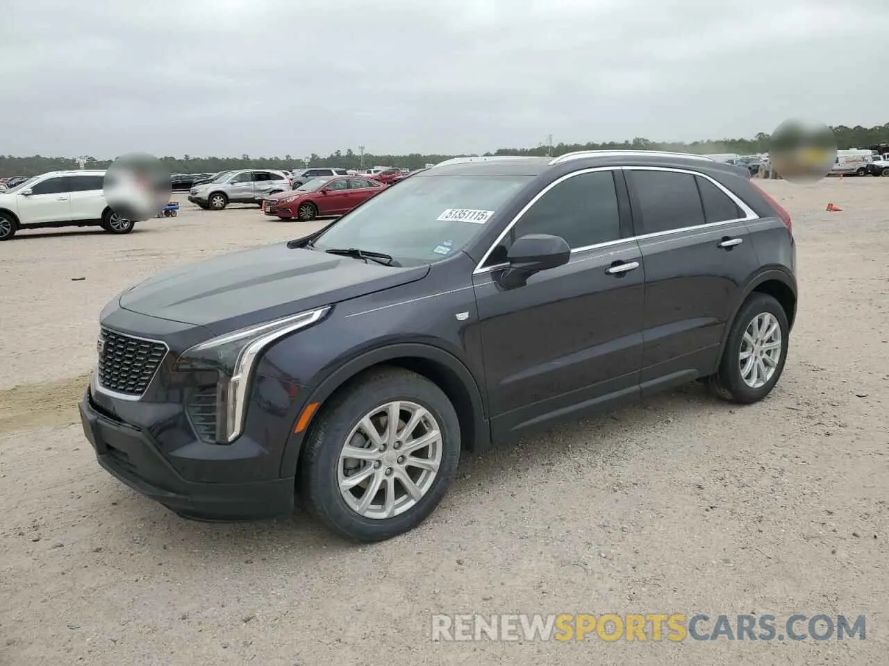 1 Photograph of a damaged car 1GYAZAR46PF104791 CADILLAC XT4 2023