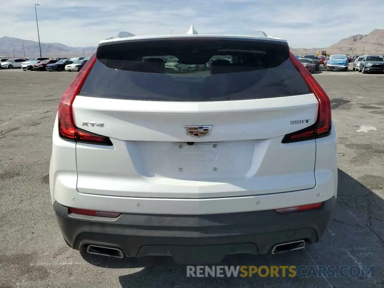 6 Photograph of a damaged car 1GYAZAR46PF134602 CADILLAC XT4 2023