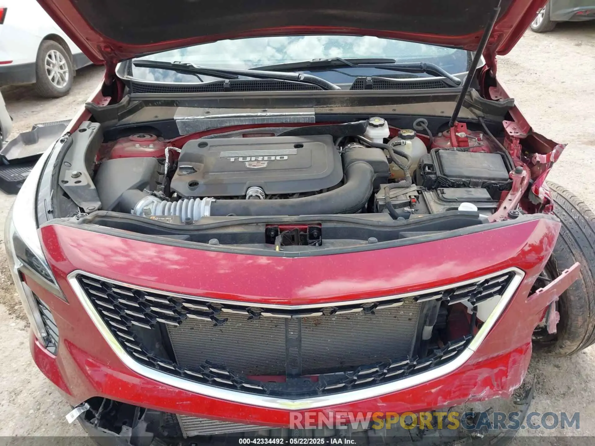 10 Photograph of a damaged car 1GYAZAR47PF133023 CADILLAC XT4 2023
