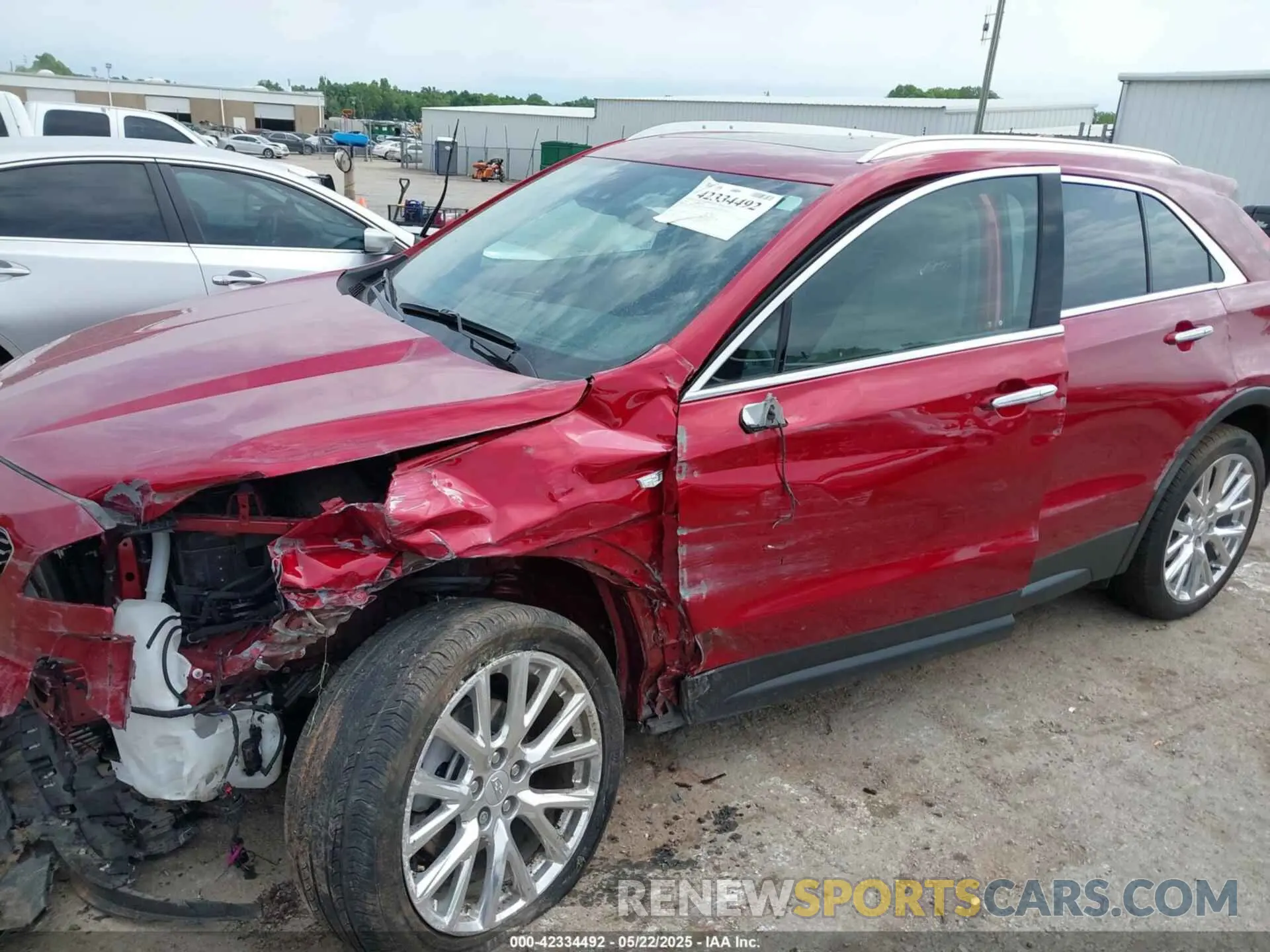 6 Photograph of a damaged car 1GYAZAR47PF133023 CADILLAC XT4 2023