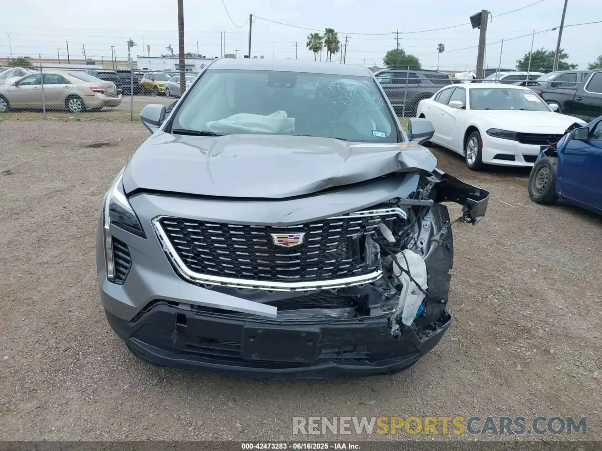6 Photograph of a damaged car 1GYAZAR47PF134530 CADILLAC XT4 2023