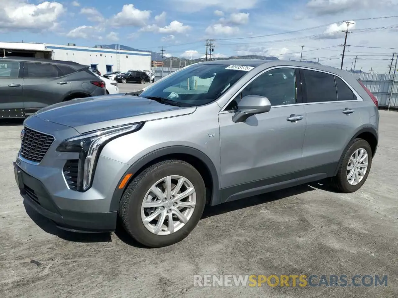 1 Photograph of a damaged car 1GYAZAR48PF168847 CADILLAC XT4 2023