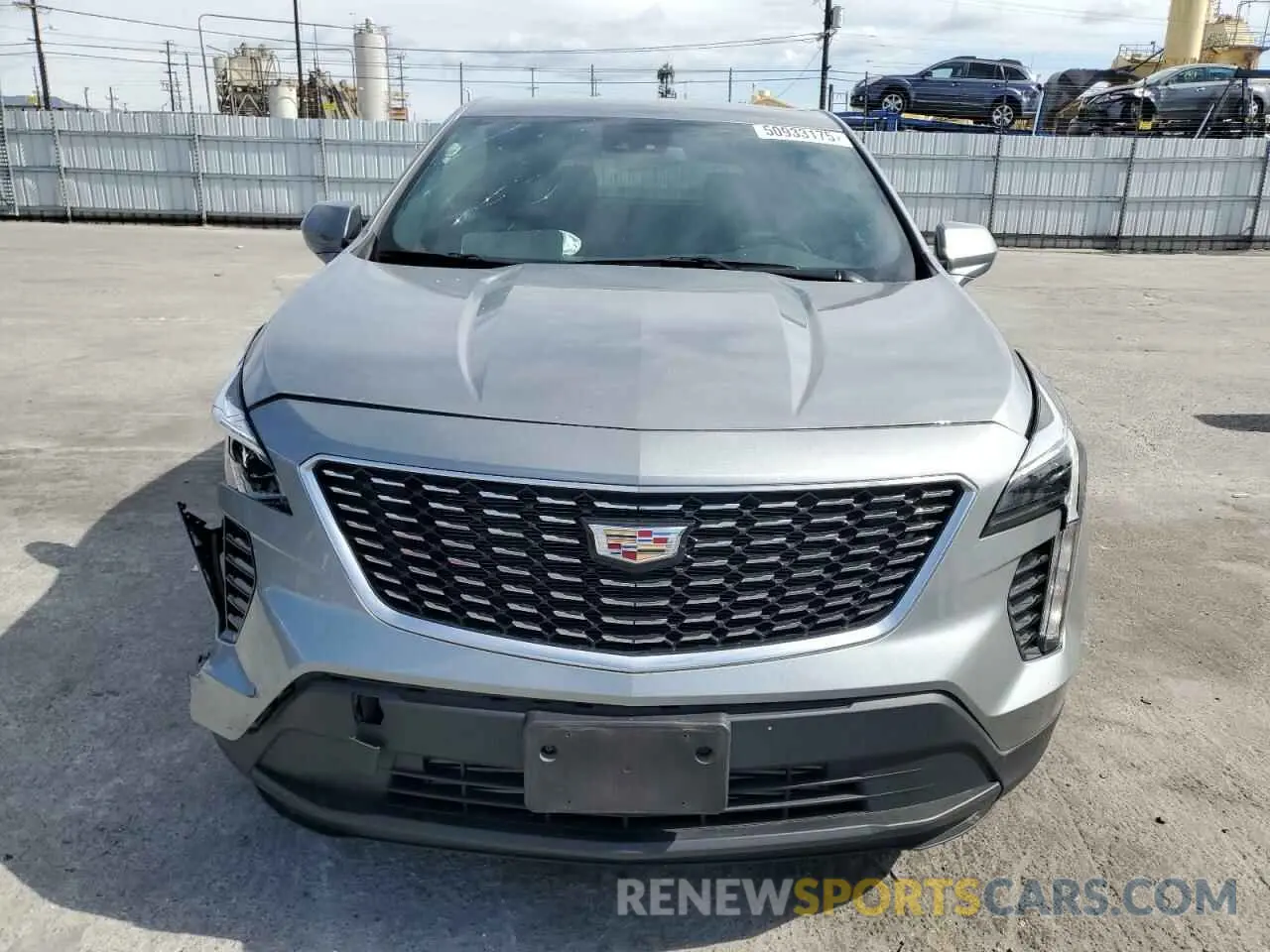 5 Photograph of a damaged car 1GYAZAR48PF168847 CADILLAC XT4 2023