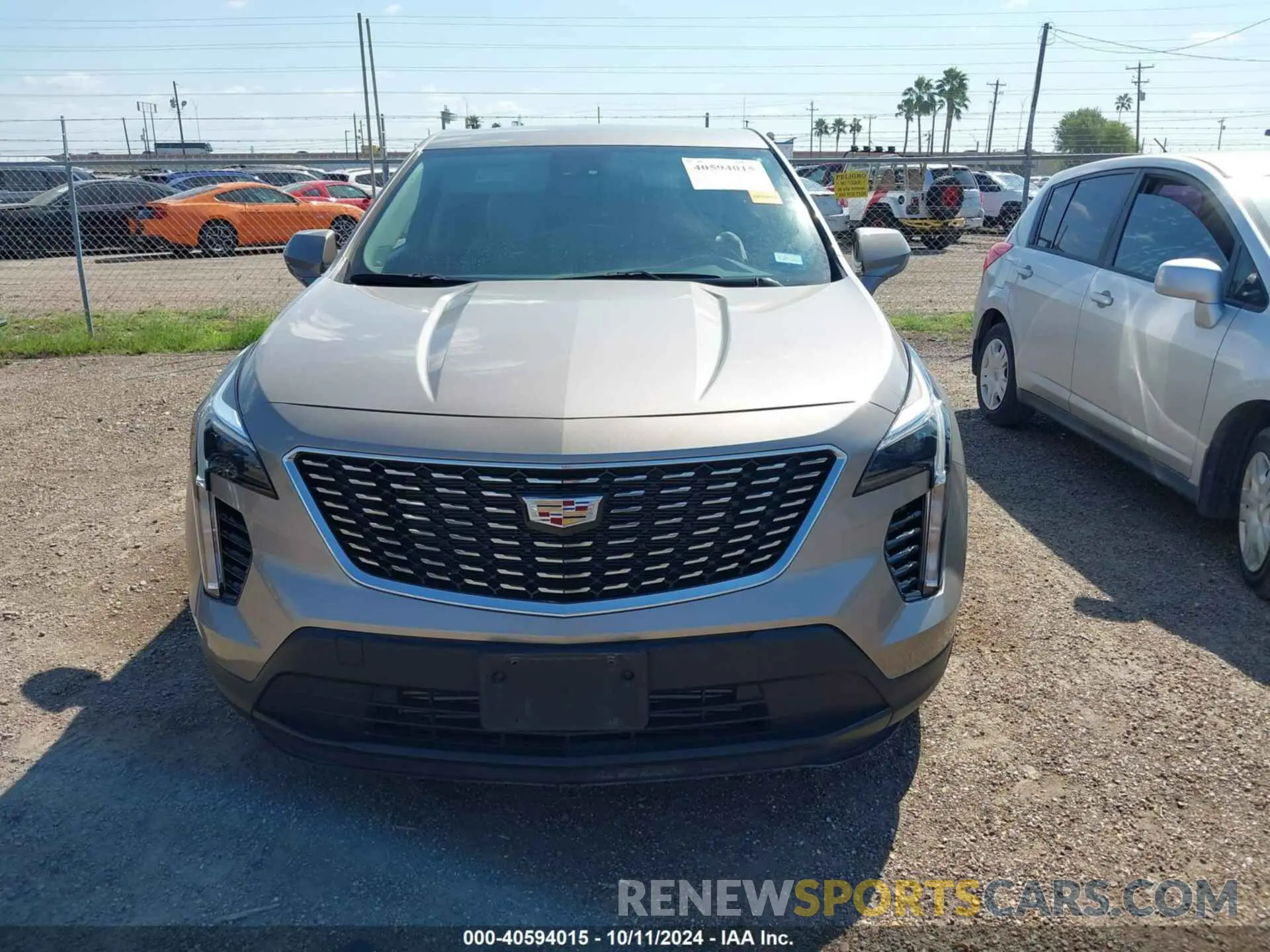 11 Photograph of a damaged car 1GYAZAR4XPF116698 CADILLAC XT4 2023