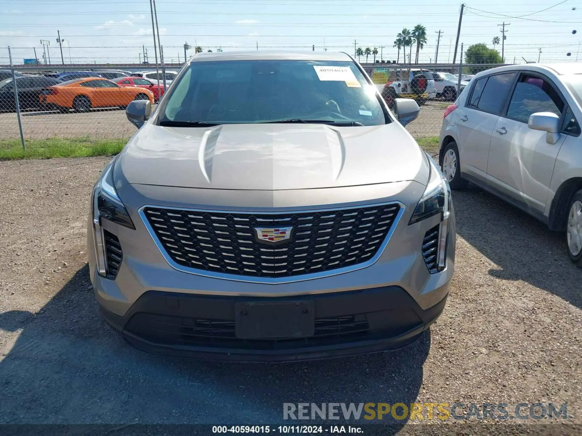 6 Photograph of a damaged car 1GYAZAR4XPF116698 CADILLAC XT4 2023