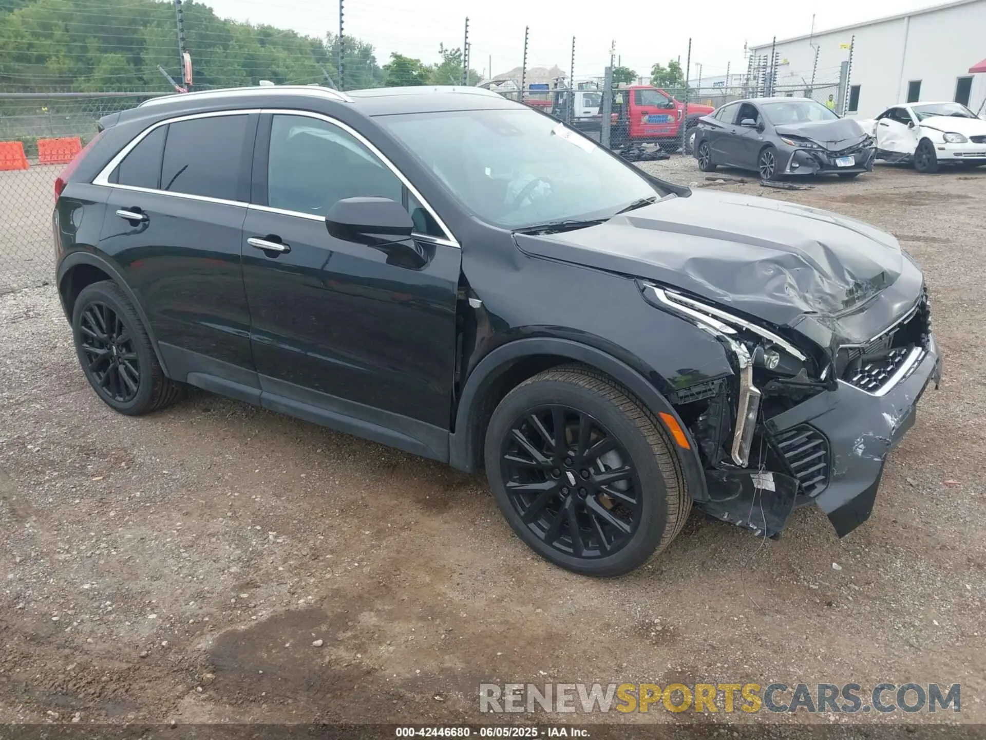 1 Photograph of a damaged car 1GYFZBR41PF107772 CADILLAC XT4 2023