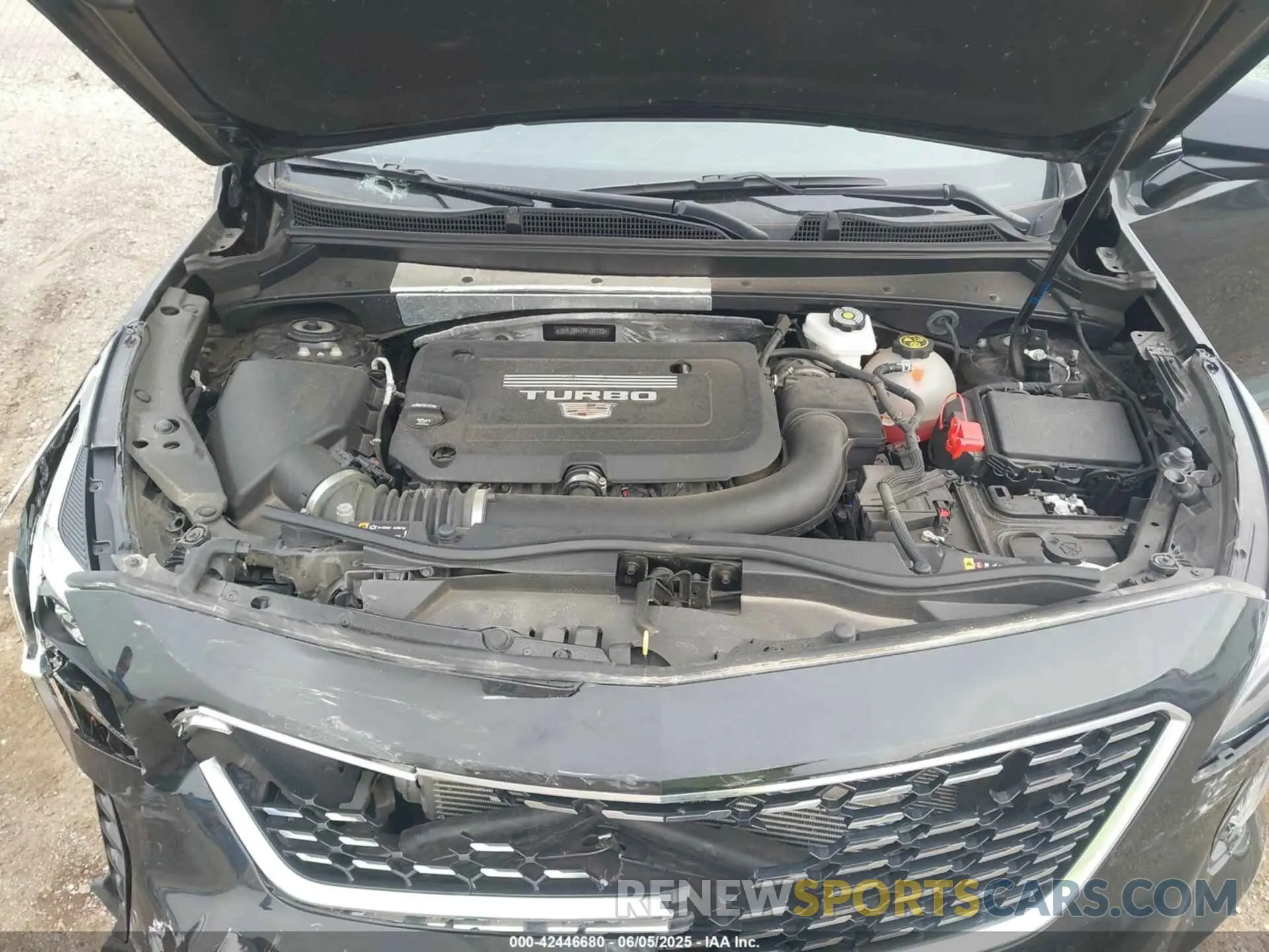 10 Photograph of a damaged car 1GYFZBR41PF107772 CADILLAC XT4 2023