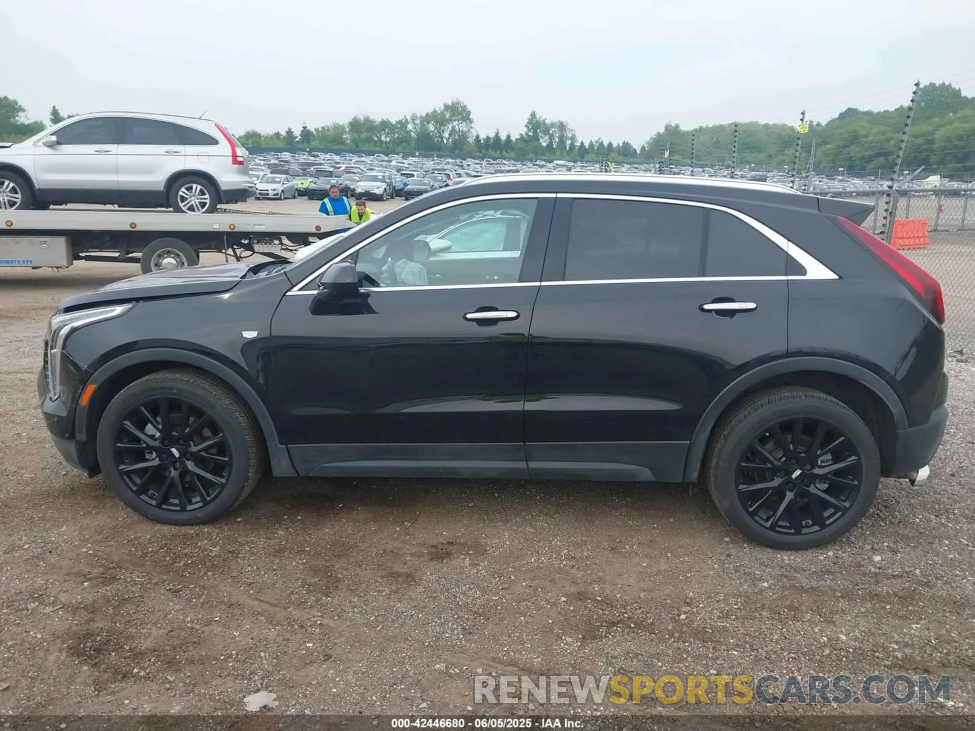 14 Photograph of a damaged car 1GYFZBR41PF107772 CADILLAC XT4 2023