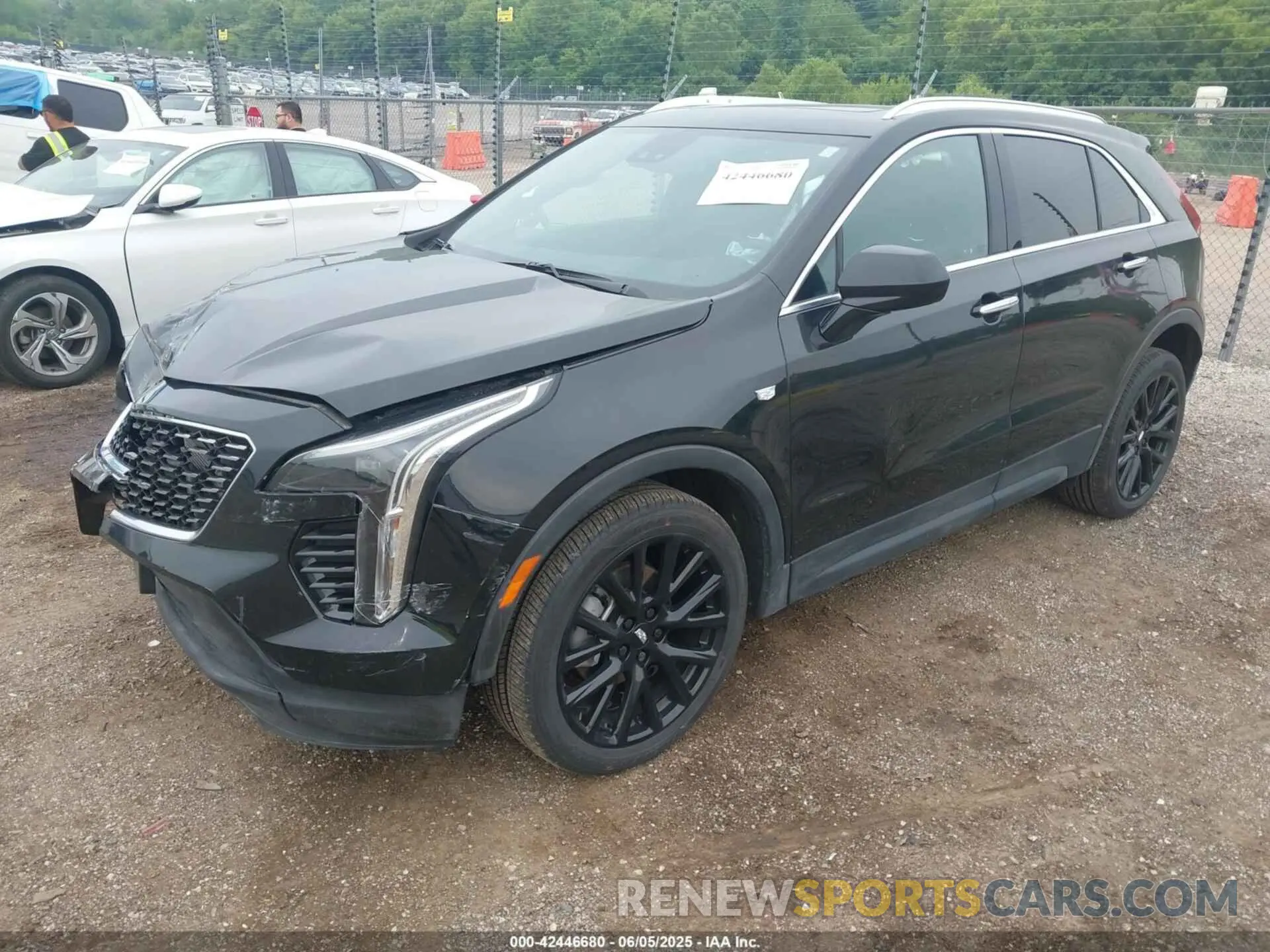 2 Photograph of a damaged car 1GYFZBR41PF107772 CADILLAC XT4 2023
