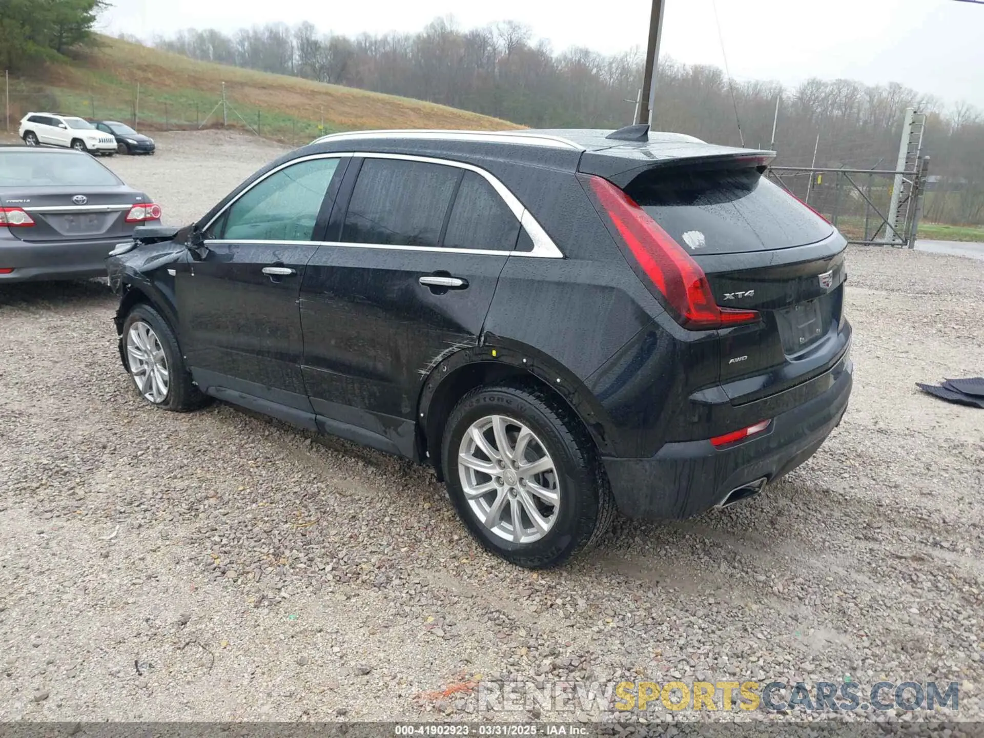 3 Photograph of a damaged car 1GYFZBR42PF103973 CADILLAC XT4 2023