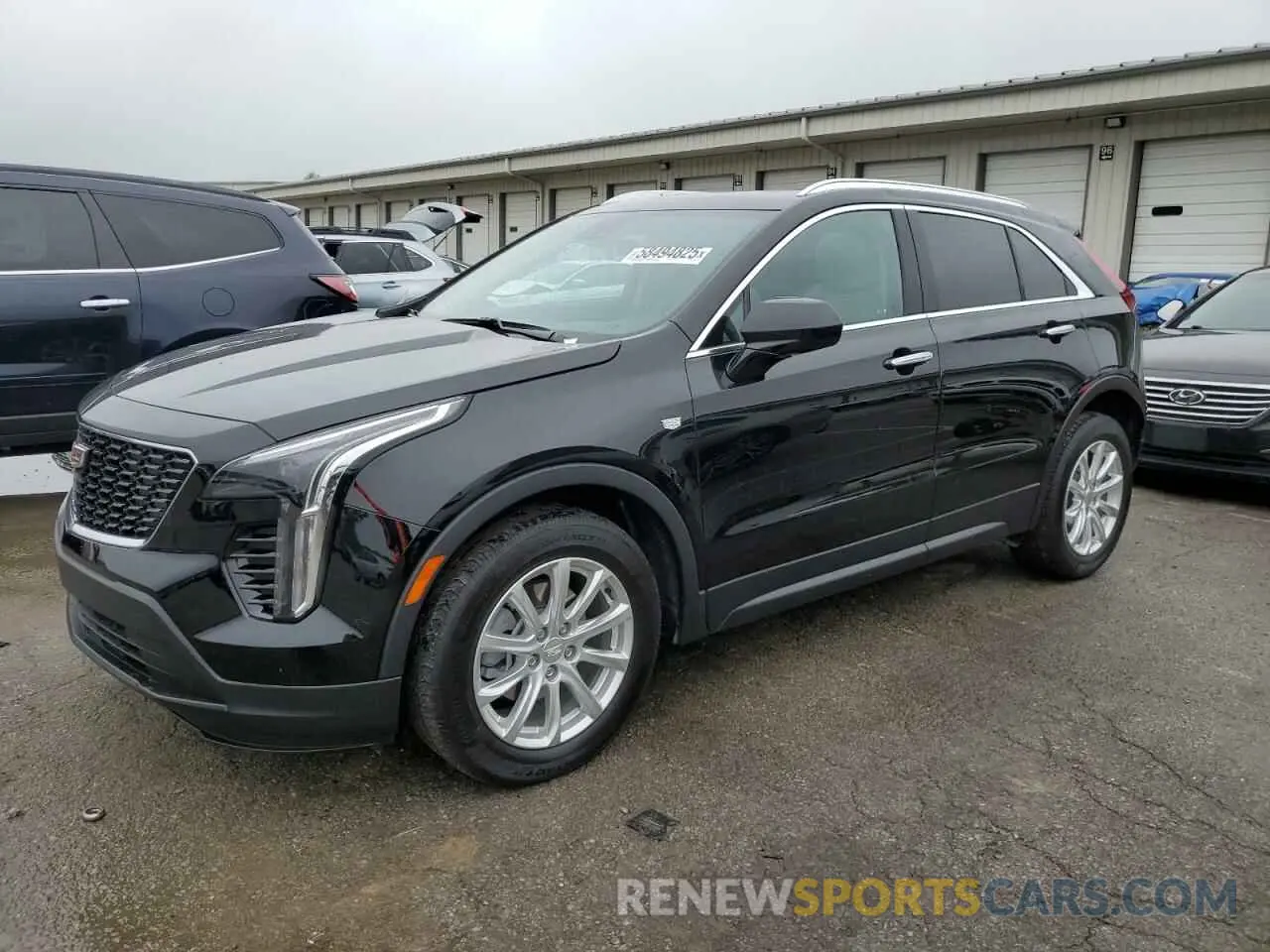 1 Photograph of a damaged car 1GYFZBR42PF152462 CADILLAC XT4 2023