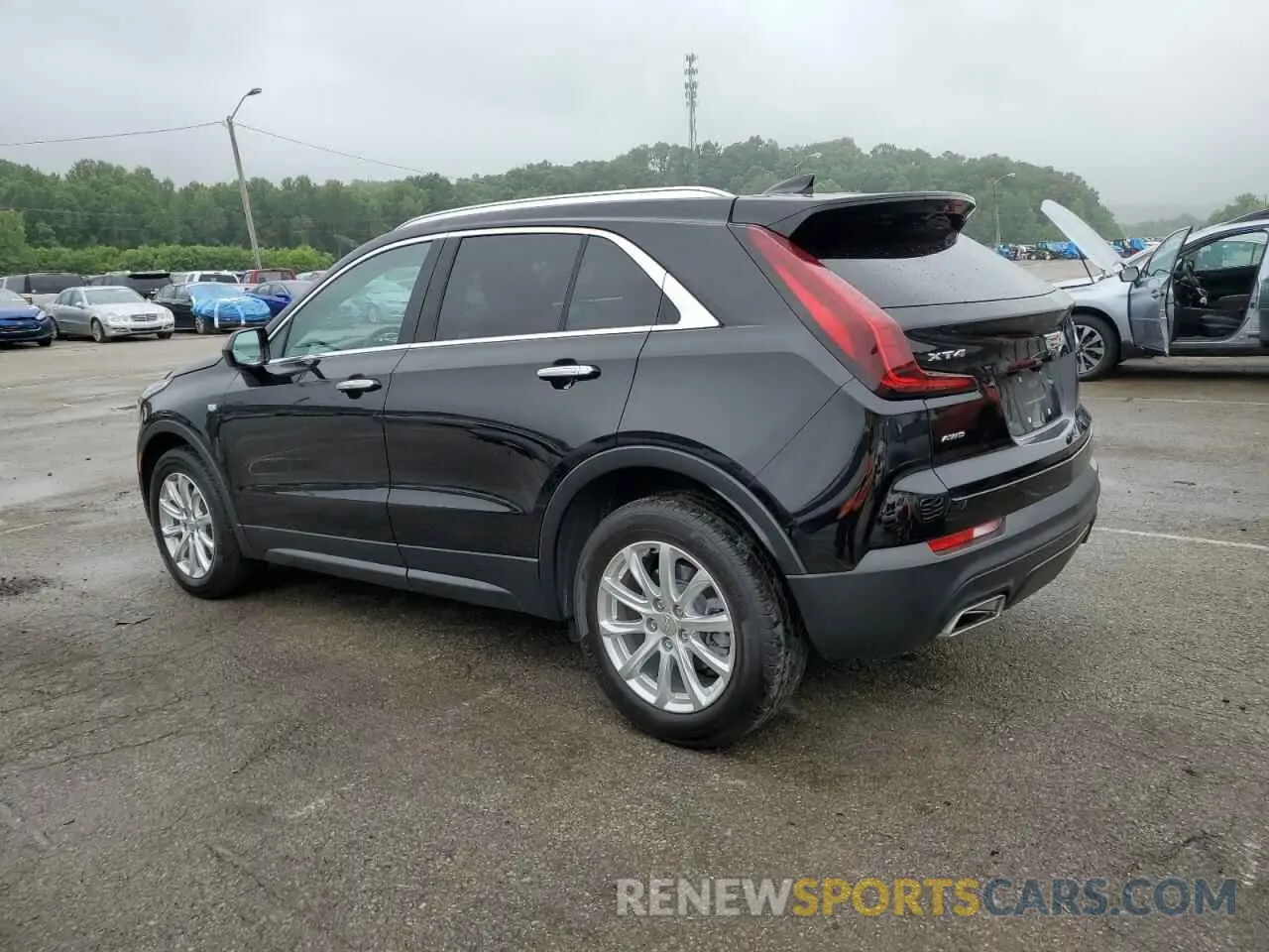 2 Photograph of a damaged car 1GYFZBR42PF152462 CADILLAC XT4 2023