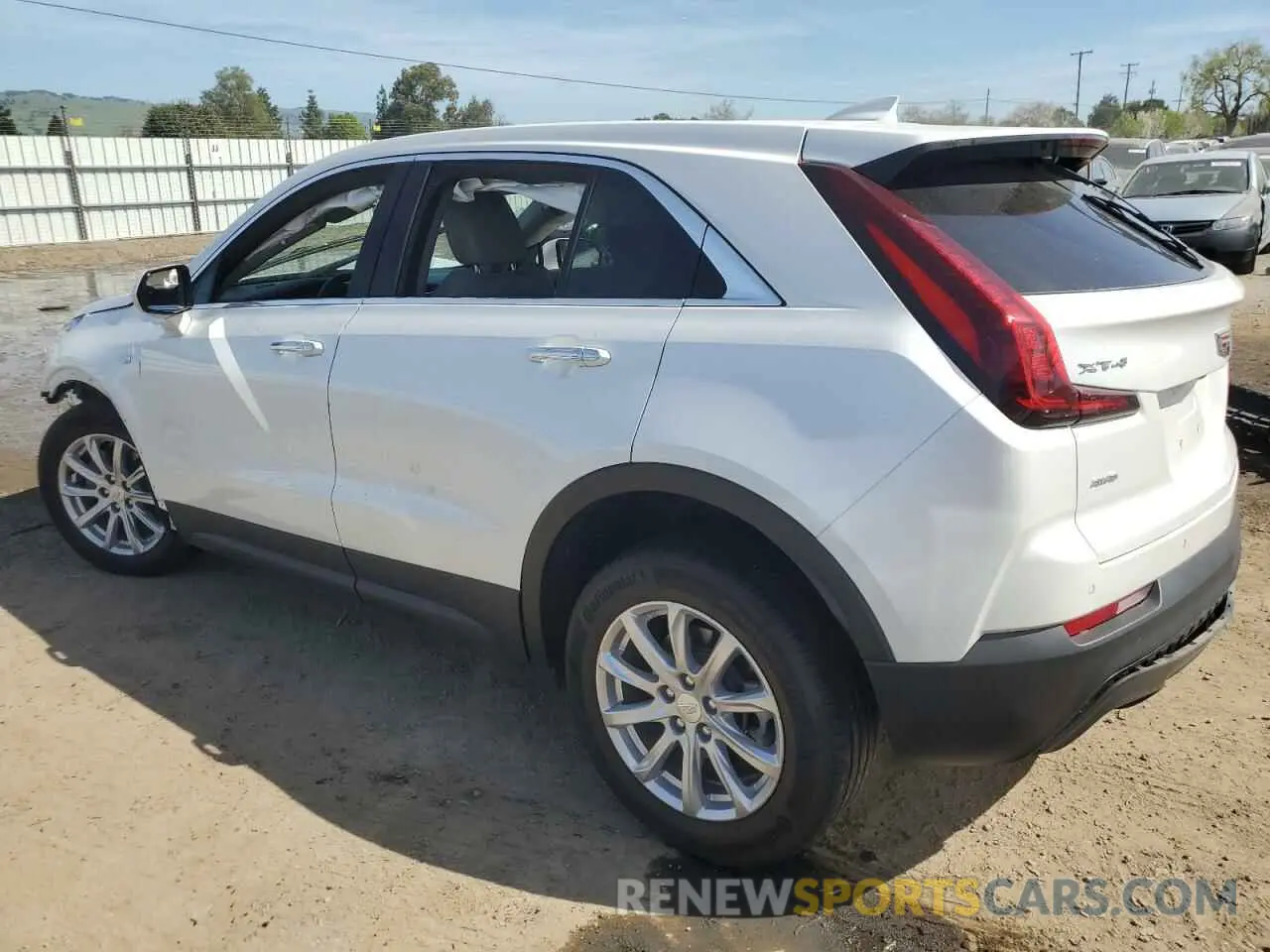 2 Photograph of a damaged car 1GYFZBR44PF101576 CADILLAC XT4 2023