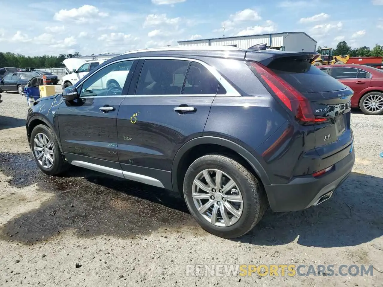 2 Photograph of a damaged car 1GYFZCR42PF100724 CADILLAC XT4 2023