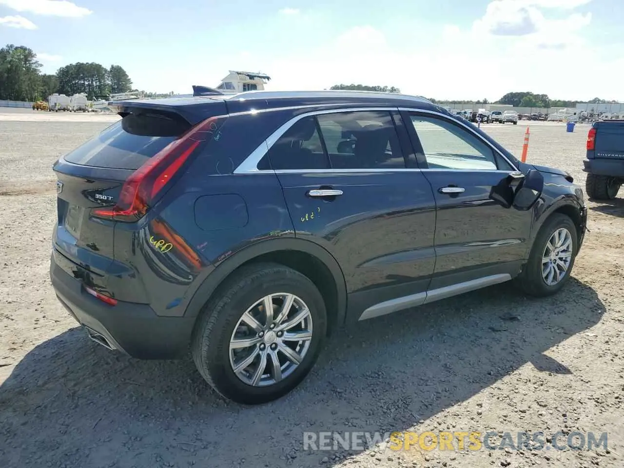 3 Photograph of a damaged car 1GYFZCR42PF100724 CADILLAC XT4 2023