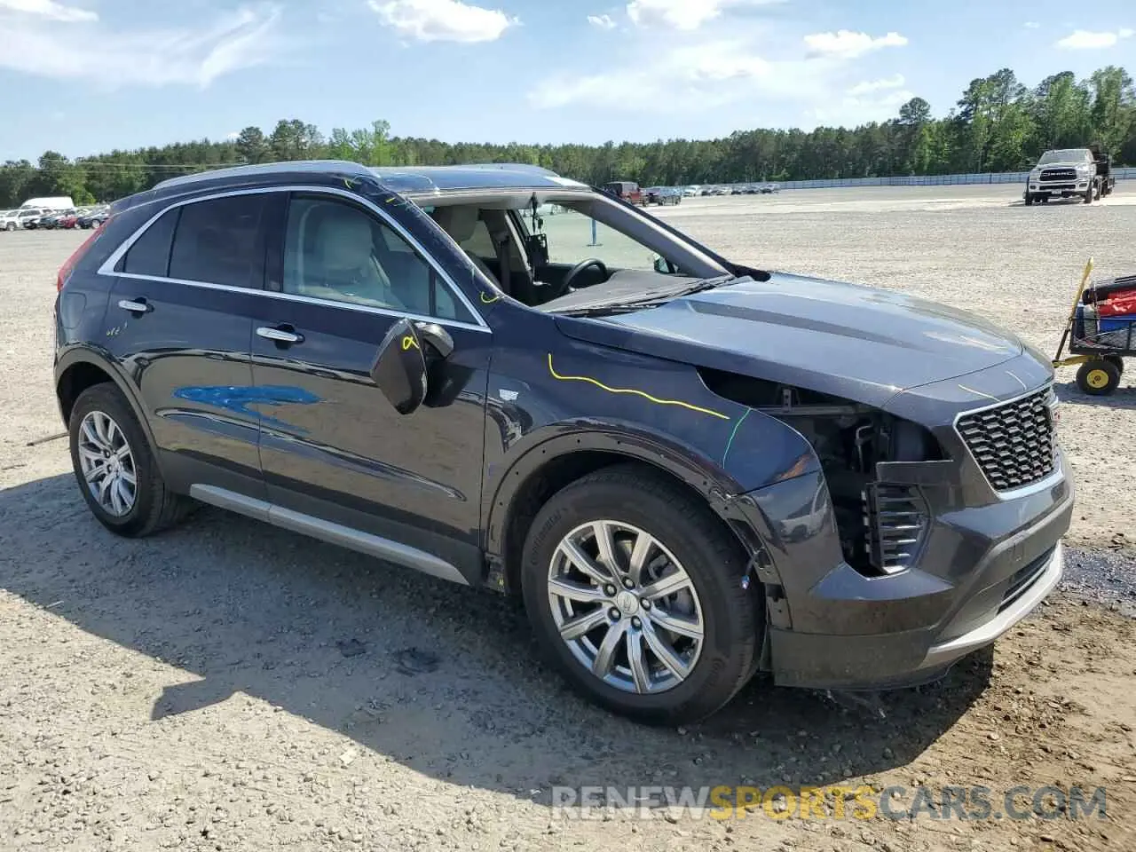 4 Photograph of a damaged car 1GYFZCR42PF100724 CADILLAC XT4 2023