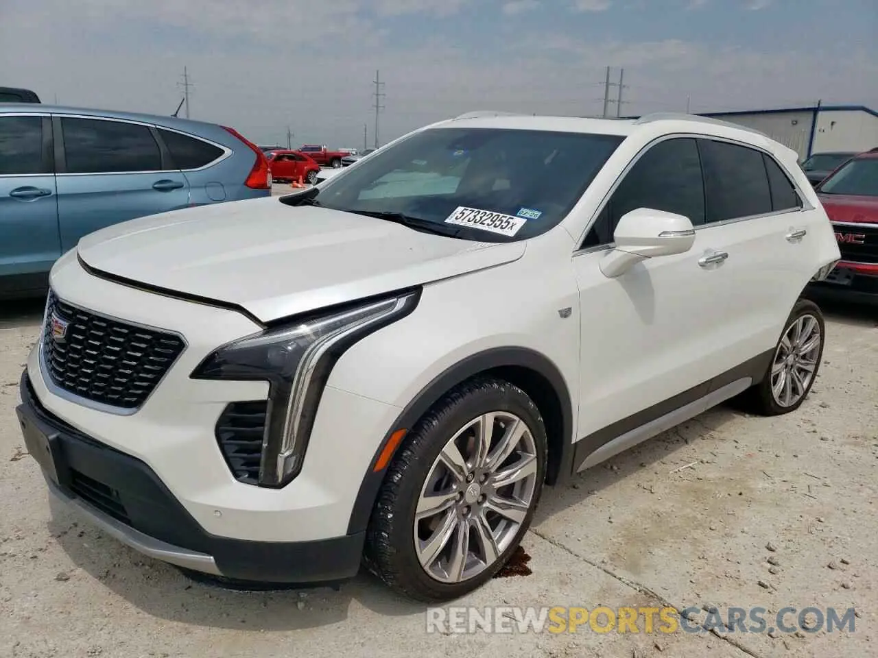 1 Photograph of a damaged car 1GYFZCR42PF110122 CADILLAC XT4 2023