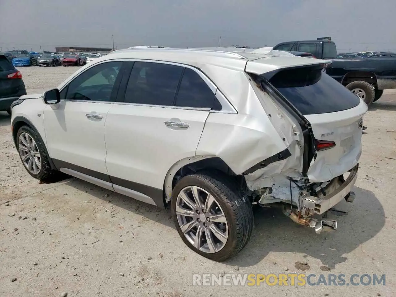 2 Photograph of a damaged car 1GYFZCR42PF110122 CADILLAC XT4 2023