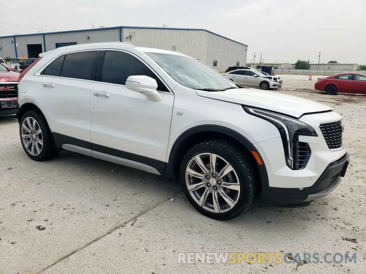 4 Photograph of a damaged car 1GYFZCR42PF110122 CADILLAC XT4 2023