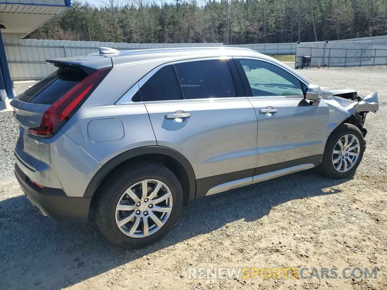 3 Photograph of a damaged car 1GYFZCR42PF170188 CADILLAC XT4 2023