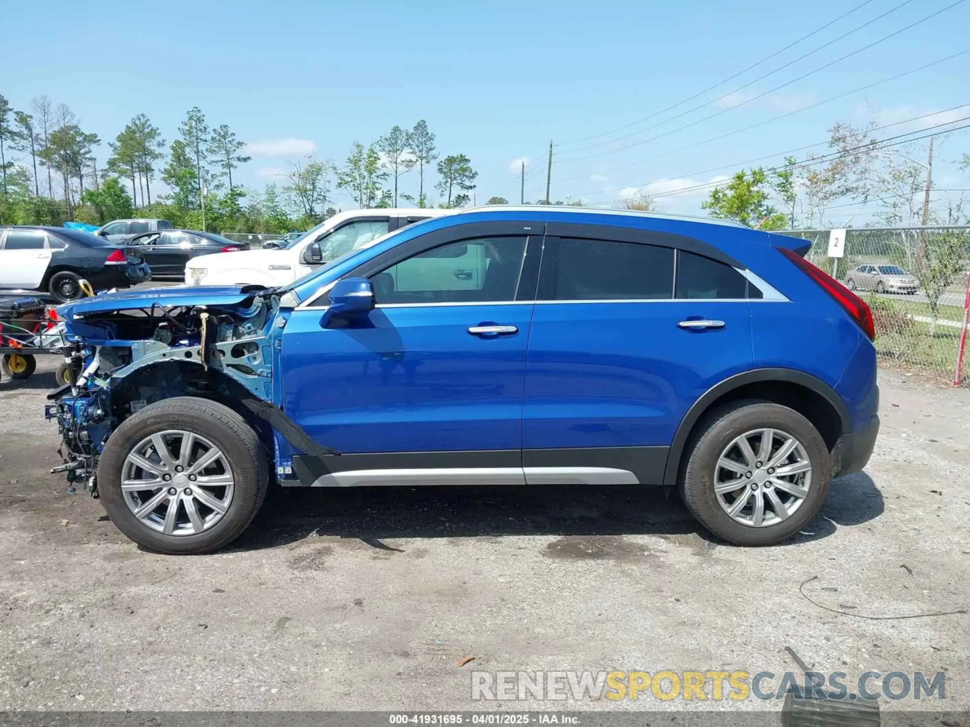 14 Photograph of a damaged car 1GYFZCR43PF104796 CADILLAC XT4 2023
