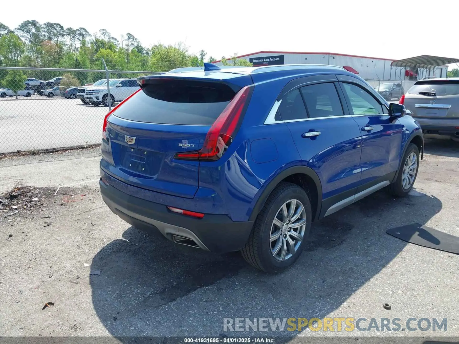 4 Photograph of a damaged car 1GYFZCR43PF104796 CADILLAC XT4 2023