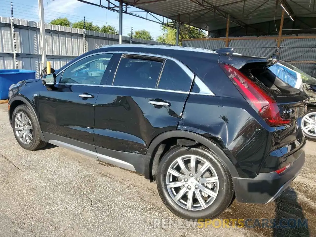 2 Photograph of a damaged car 1GYFZCR43PF113935 CADILLAC XT4 2023