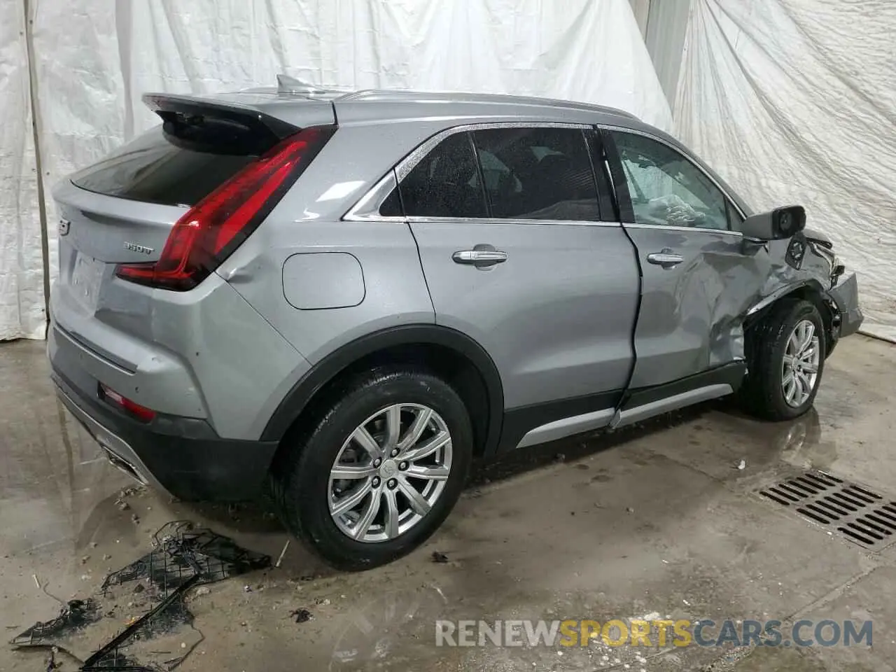 3 Photograph of a damaged car 1GYFZCR43PF161435 CADILLAC XT4 2023