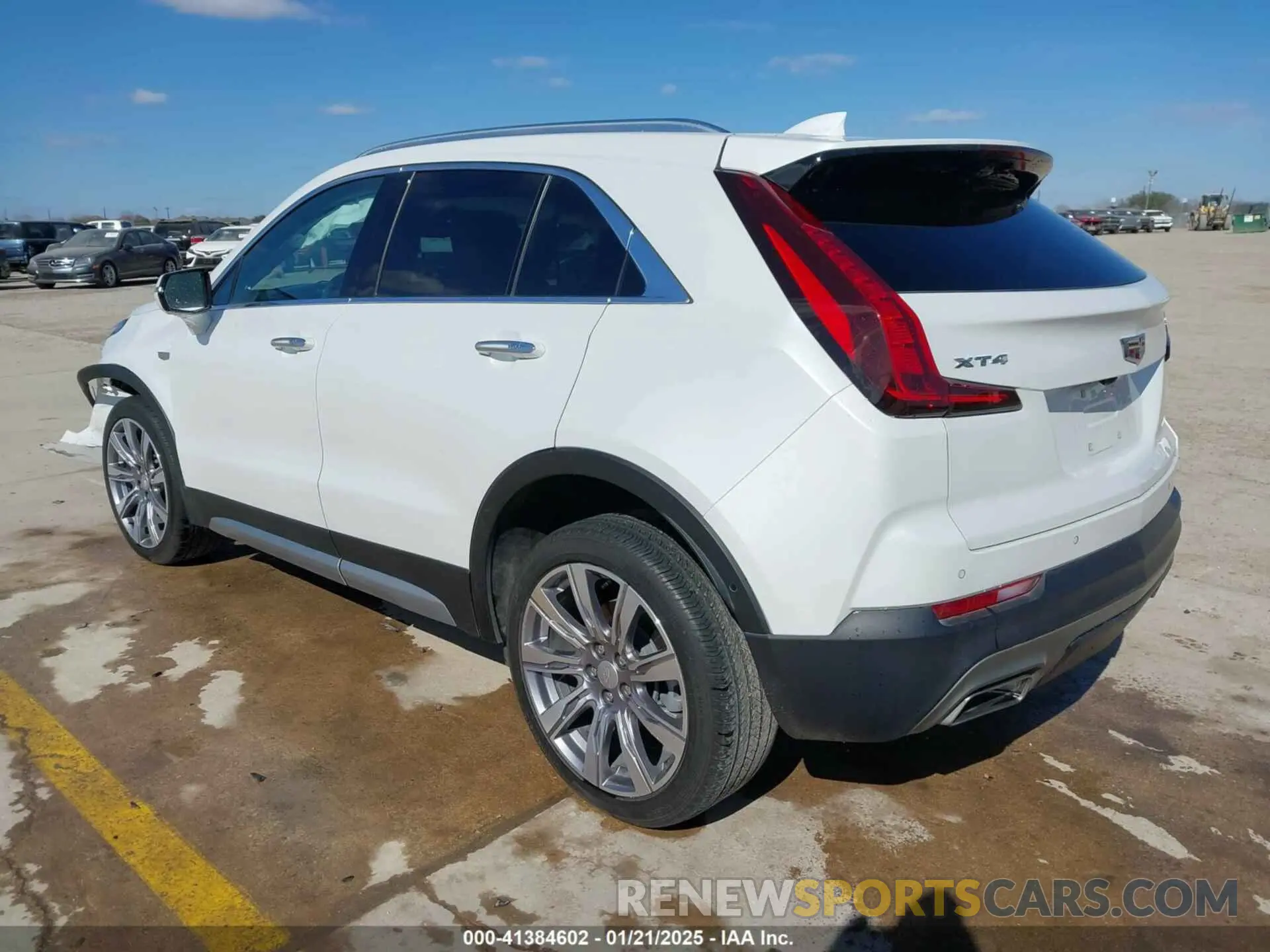 3 Photograph of a damaged car 1GYFZCR45PF102449 CADILLAC XT4 2023