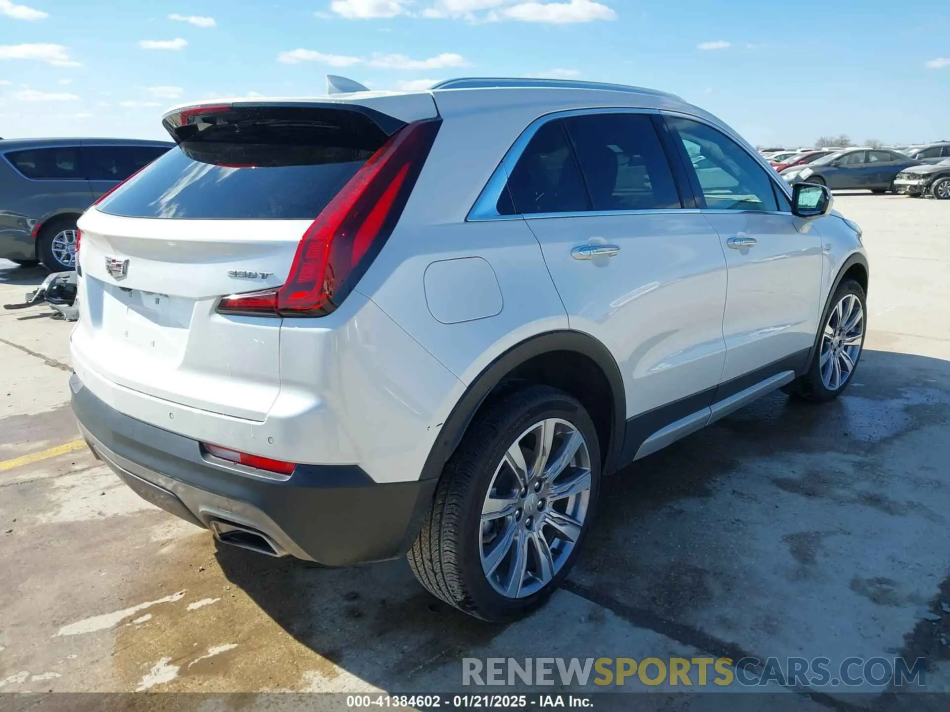 4 Photograph of a damaged car 1GYFZCR45PF102449 CADILLAC XT4 2023
