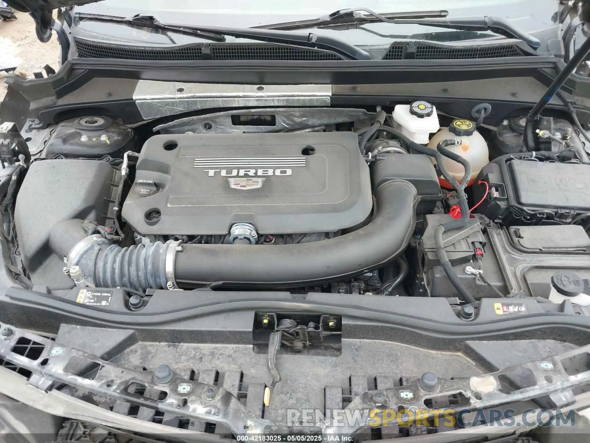 10 Photograph of a damaged car 1GYFZCR48PF142752 CADILLAC XT4 2023